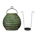 Bloomville Olive Round Lantern