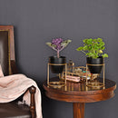 Petite Table Planter - Black