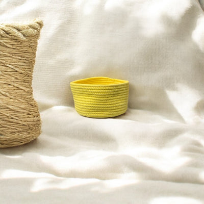 Cotton Knitted Basket