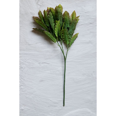 Natural-looking Variegated Fern Stick – Light Green ( Set of 2 Sticks )