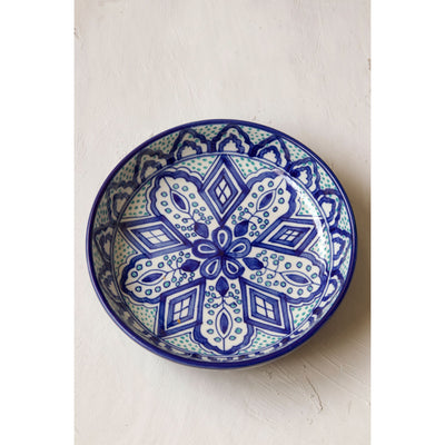 Chic Ceramic Platter - Blue