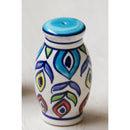 Hand-painted Ceramic Salt and Pepper Shakers – Multicolour