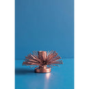 Decorative Metal Candle Holder – Small