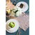 Embroidered Decorative Table Runner – Blush Pink