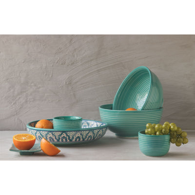 Classy Sea Green Ceramic Bowl – Large