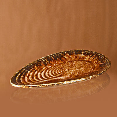 Brown - Oval Platter