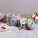Multipurpose Handcrafted Ceramic Jar - Large (Pastel Pink)