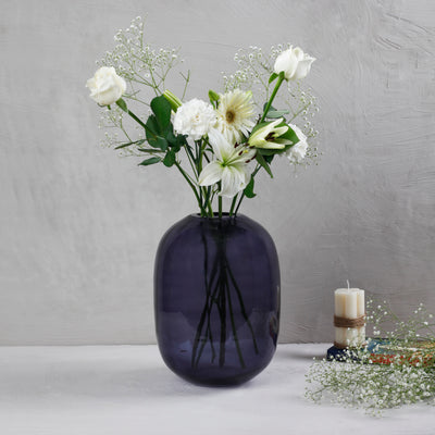 Noir Glass Vase