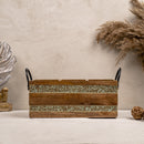 Beaded Wooden Caddy